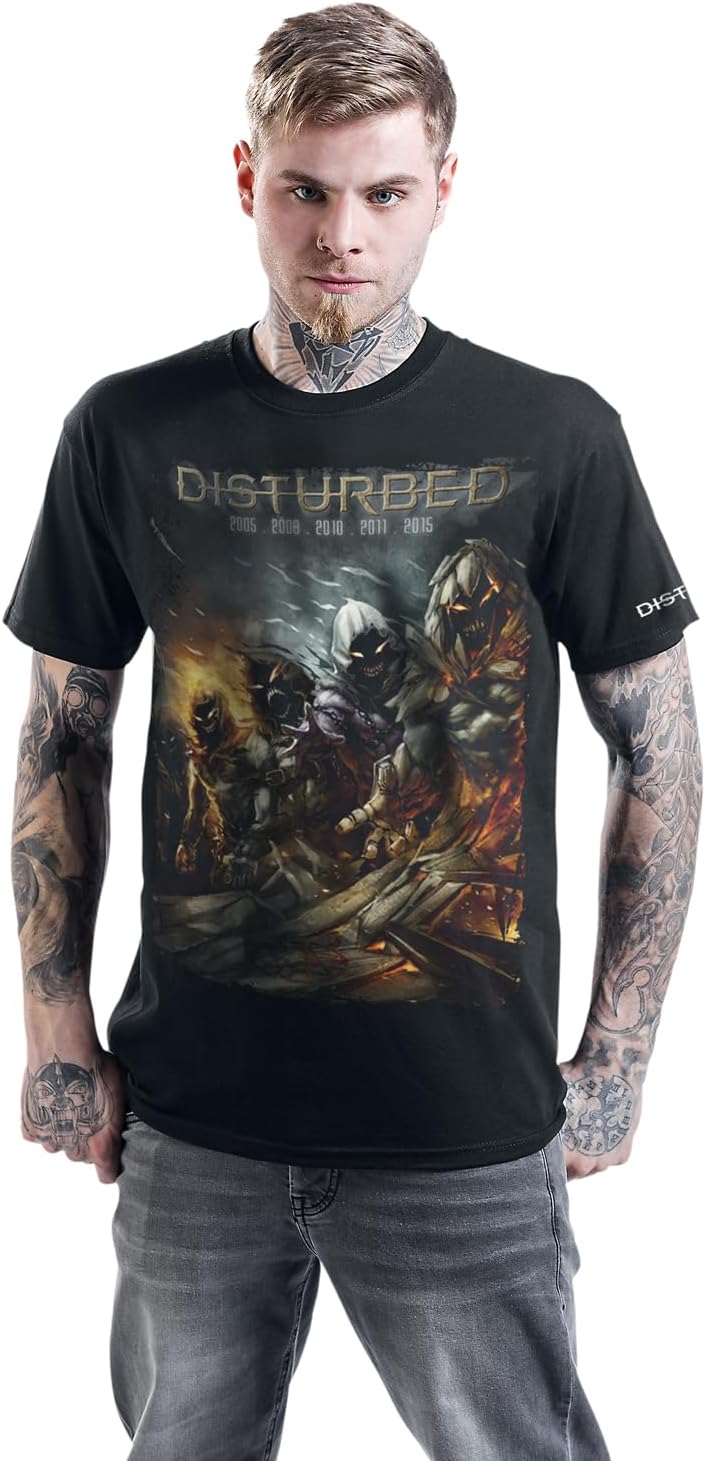 Disturbed Evolution - The Guy Männer T-Shirt schwarz Band-Merch, Bands