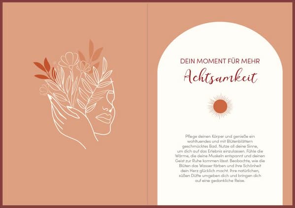 Glückstagebuch Soft Touch Red, vegan: Ausfüllbuch mit Goldveredelung und vielen Impulsen für mehr, A