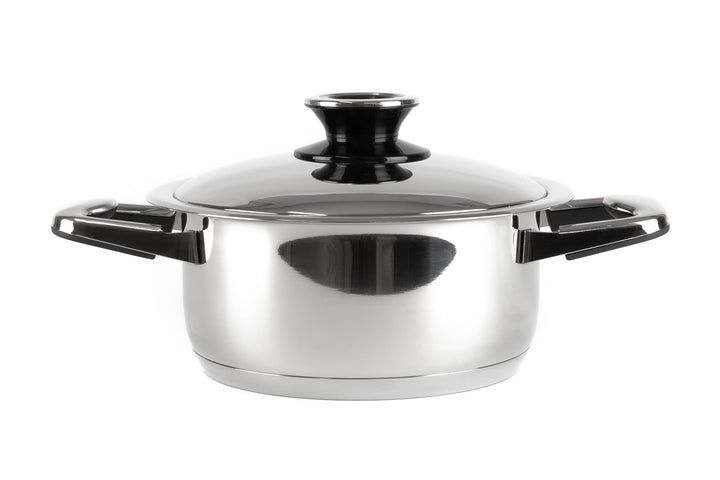MABAMAHO Töpfe Pfannen Bräter Collection, alle Herdarten + Induktion, hochwertiger 18/10 Edelstahl,