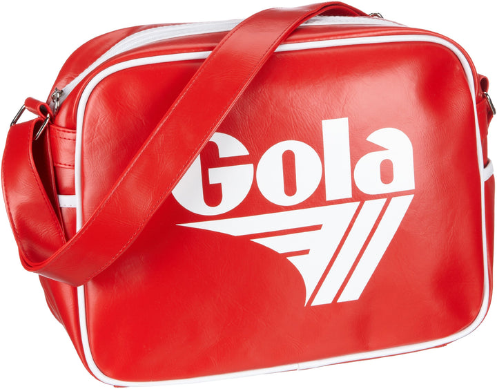 Gola Redford CUB901, Unisex - Erwachsene Henkeltaschen, 36x27x12 cm (B x H x T) Rot/Red/White, Rot/R