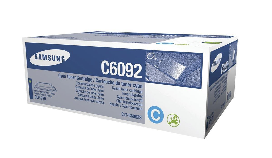 HP CLT-C6092S (SU082A) Original Toner Cyan (Hohe Reichweite, Kompatibel mit: CLP-770ND, 775ND), cyan