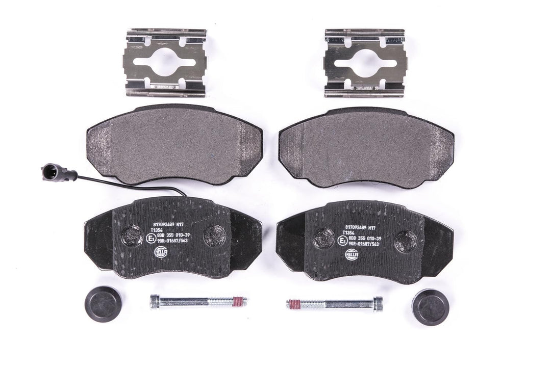 HELLA PAGID 8DB 355 010-391 Bremsbelagsatz - T1354 - Dicke/Stärke: 19.1mm - Bremssystem: Brembo - mi
