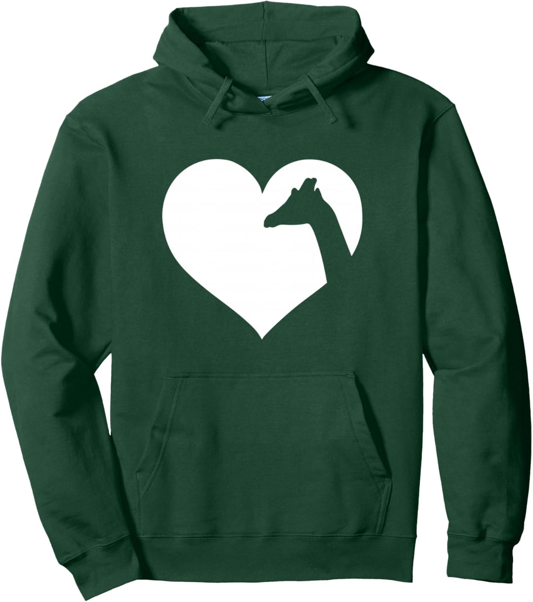 Giraffe lover Hoodie gift her Teen girls & Women Pullover Hoodie