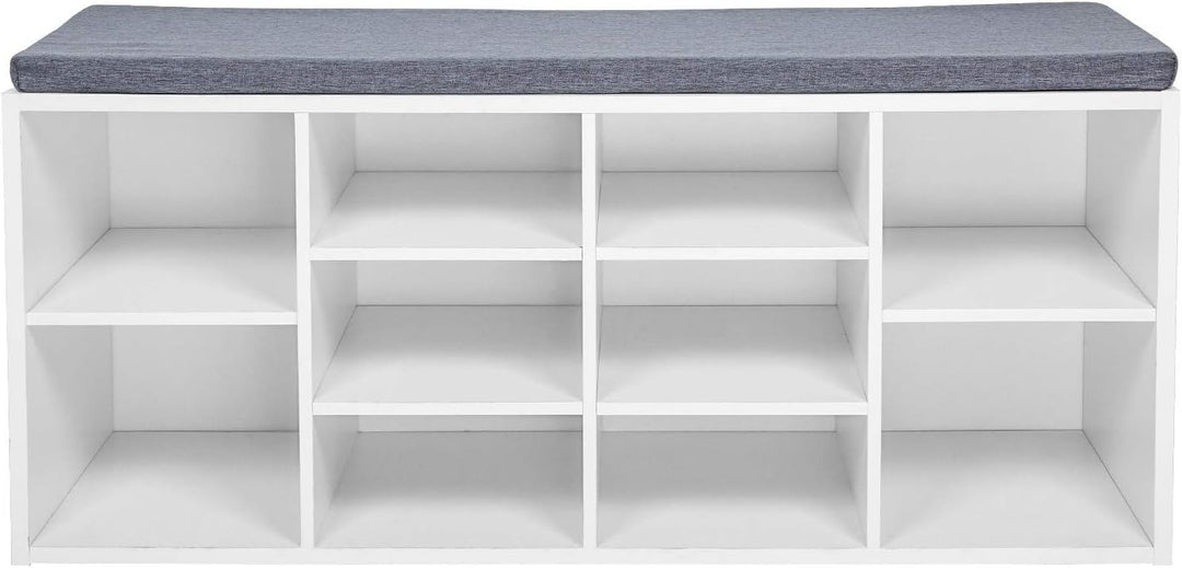 Casa Vital Schuhregal COPYE, weiss, 104x30x54 cm