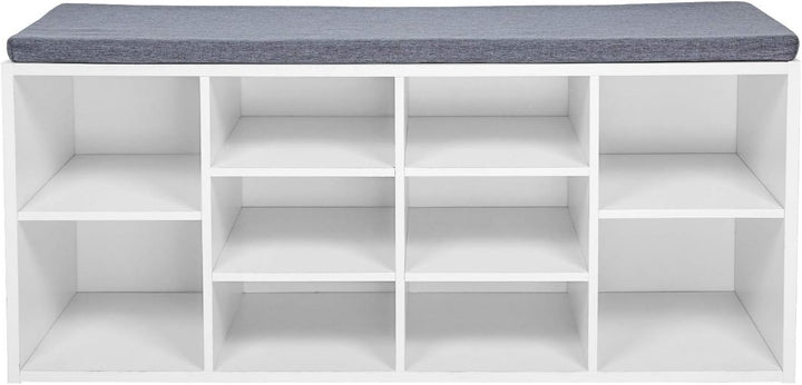 Casa Vital Schuhregal COPYE, weiss, 104x30x54 cm
