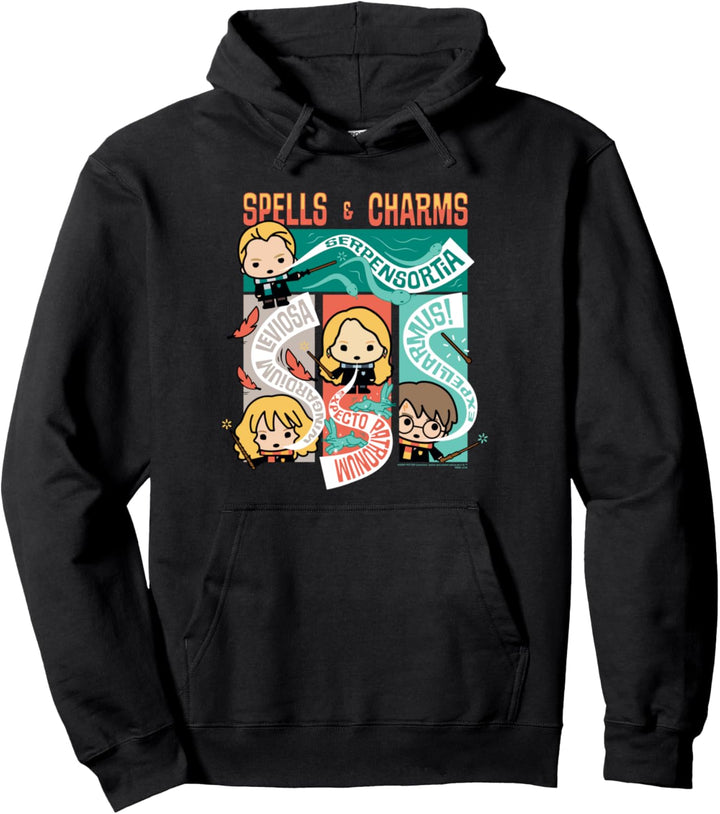 Harry Potter Spells & Charms Pullover Hoodie