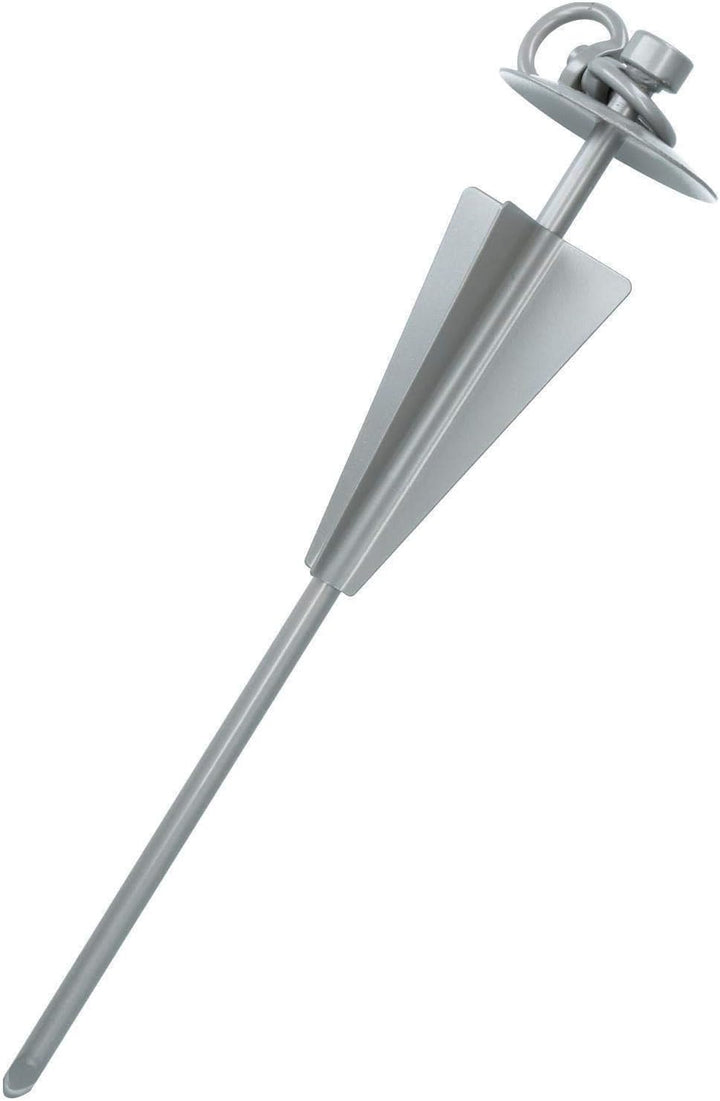 AB Tools 2 x Extra Starke Hund Pfahl Spike & 2 x 15ft Witterungsbestandig Tie-Out Kabel