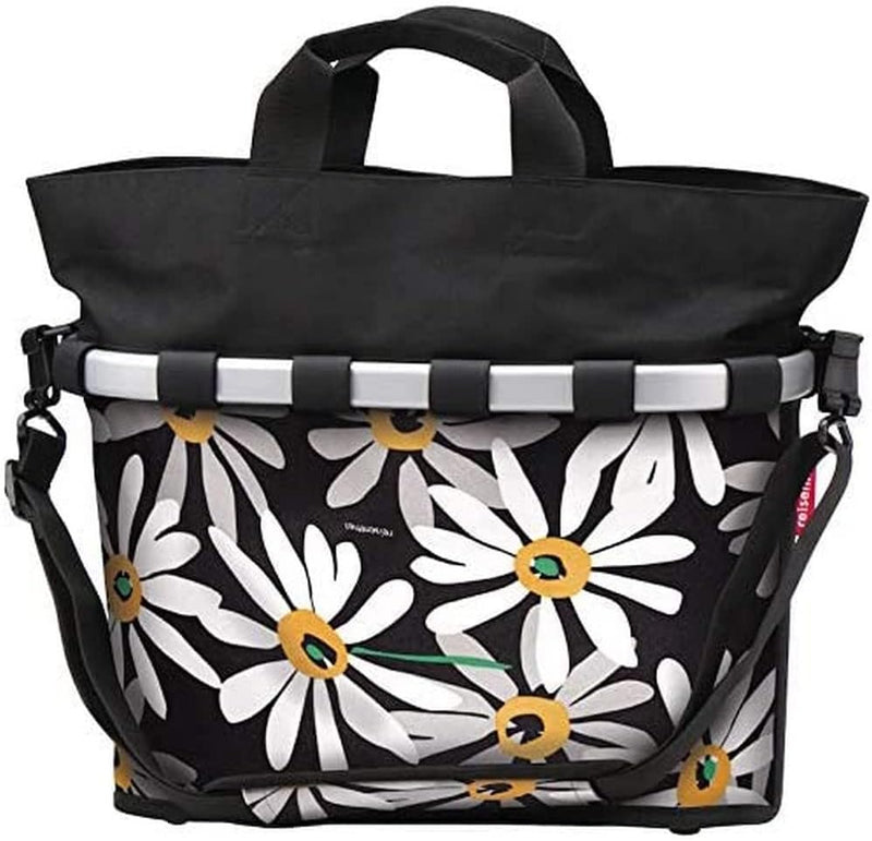 KlickFix Erwachsene Bikebasket Oval M Tasche für Gepäckträger 17 Liter Magarite, 17 Liter Magarite
