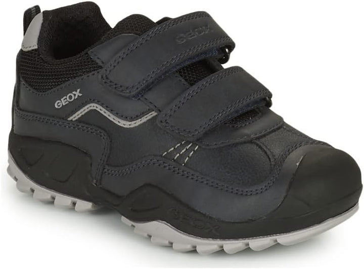 Geox Jungen J New Savage Boy A Schuhe 24 EU Navy Grey, 24 EU Navy Grey