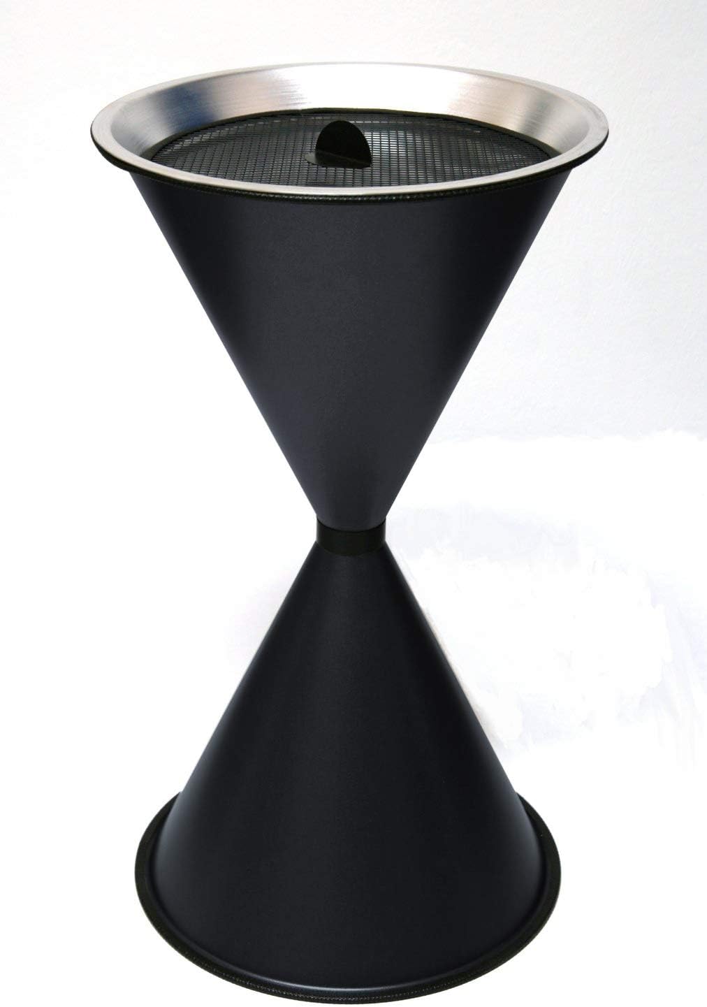 Standaschenbecher Diabola 71x40 cm anthrazit Marke Szagato Made in Germany (Industrie Standaschenbec