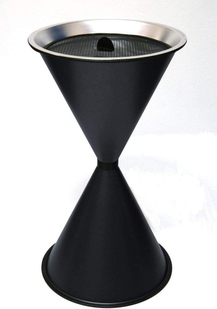 Standaschenbecher Diabola 71x40 cm anthrazit Marke Szagato Made in Germany (Industrie Standaschenbec
