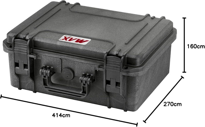 Max MAX300CAM, Unisex-Koffer für Erwachsene 380 x 270 x H160 mm MAX 380H160CAM (380x270x160mm), 380