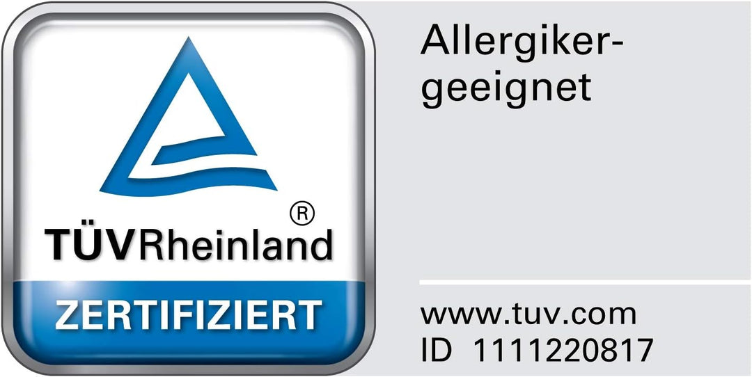 Evo-Pro-Tech Allergiker Milben Bettwäsche Oberbett-Bezug, Encasing Milbenkotdicht 140 x 200 cm, Milb