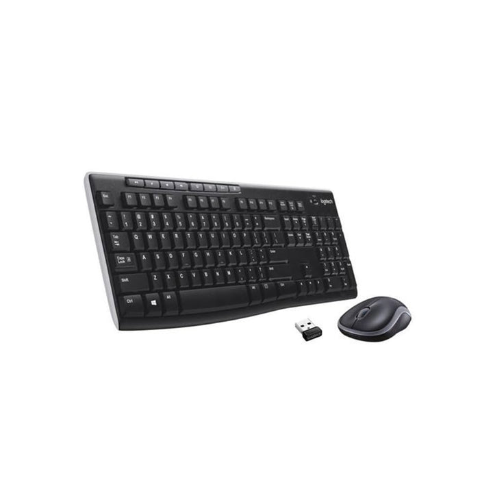 Logitech MK270 Kabelloses Set mit Tastatur und Maus für Windows, Französisches AZERTY-Layout - Schwa