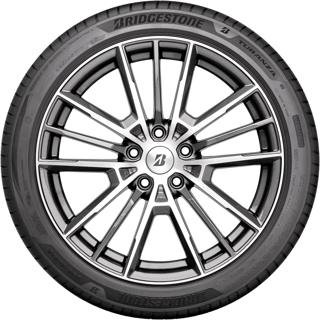 Bridgestone TURANZA 6 ENLITEN - 235/40 R18 95Y XL - 70/A/ - Sommerreifen (PKW & SUV), 235/40 R18 95Y