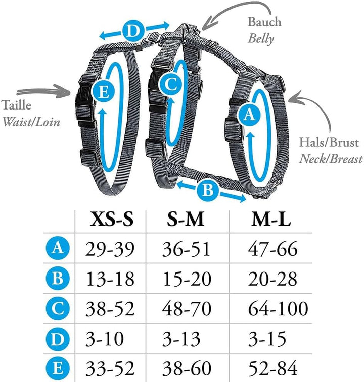 HUNTER Sicherheitsgeschirr Vario Rapid 38 - 52 cm, braun braun 38 - 52 cm, braun 38 - 52 cm