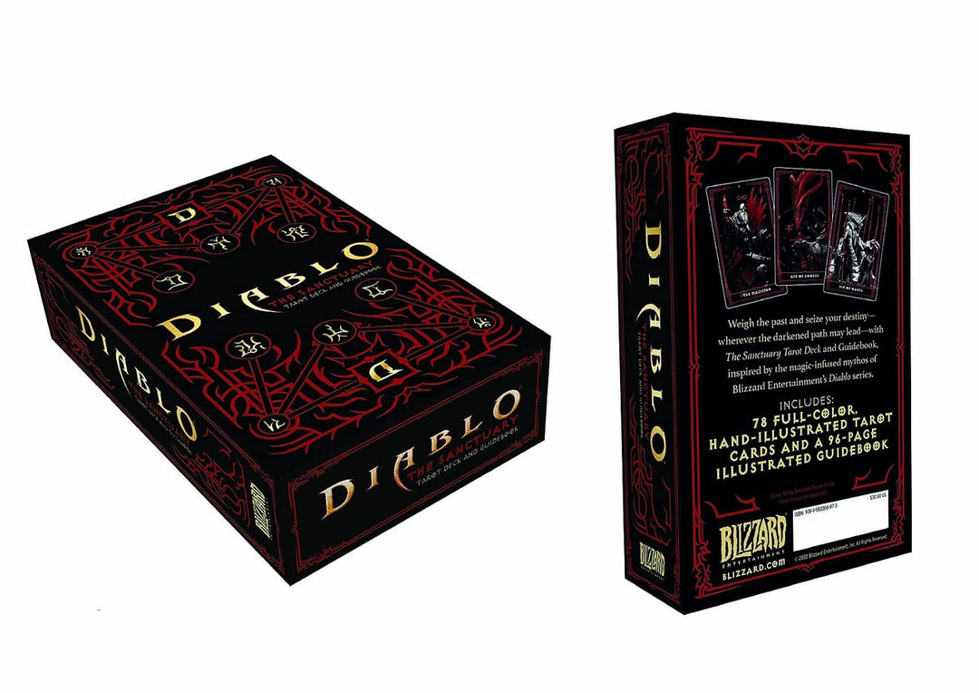 Diablo: The Sanctuary Tarot Deck and Guidebook, Gebundenes Buch