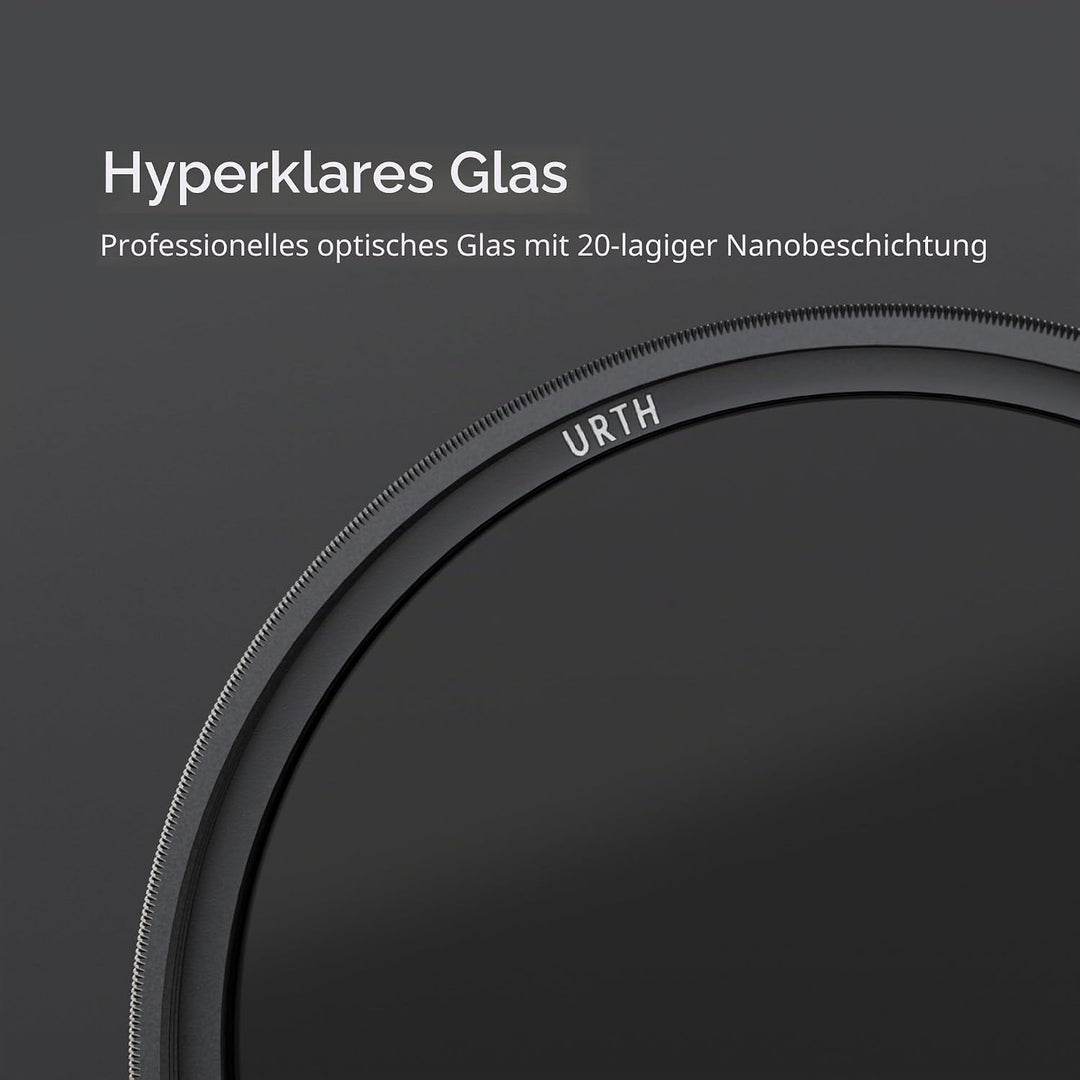 Urth 67 mm Grauverlaufsfilter Soft ND8 GND Filter (Plus+) 67mm, 67mm