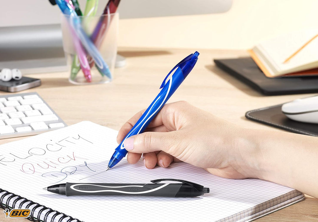 BIC Gel-ocity Quick Dry Gelschreiber, schnell trocknend Pack of 13 farblich sortiert farblich sortie