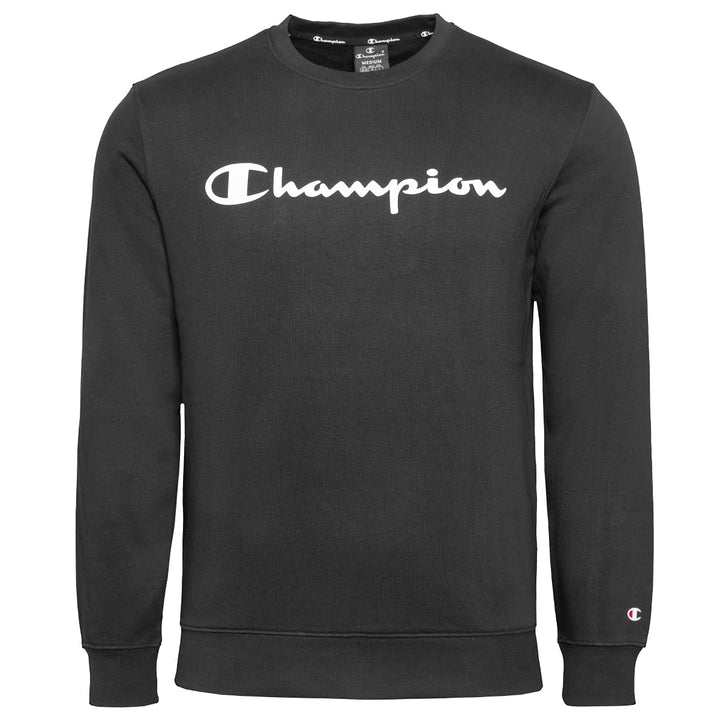 Champion Herren Legacy Classic Logo Crewneck Pullover S Anthrazit, S Anthrazit