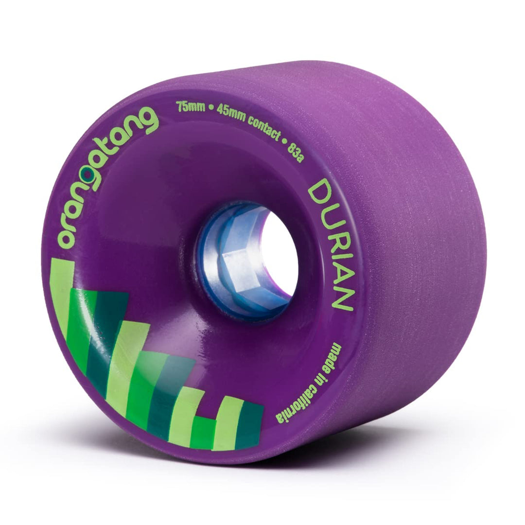 Orangatang Longboard RÃ Durian 75mm 83a Rollen uni, uni