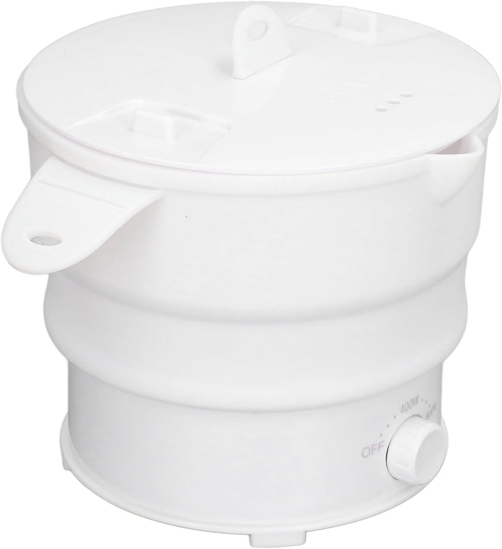 Elektrischer Kocher, faltbar, für Reisen, multifunktional, Silikon, Lebensmittelqualität, 1,2 l, bre