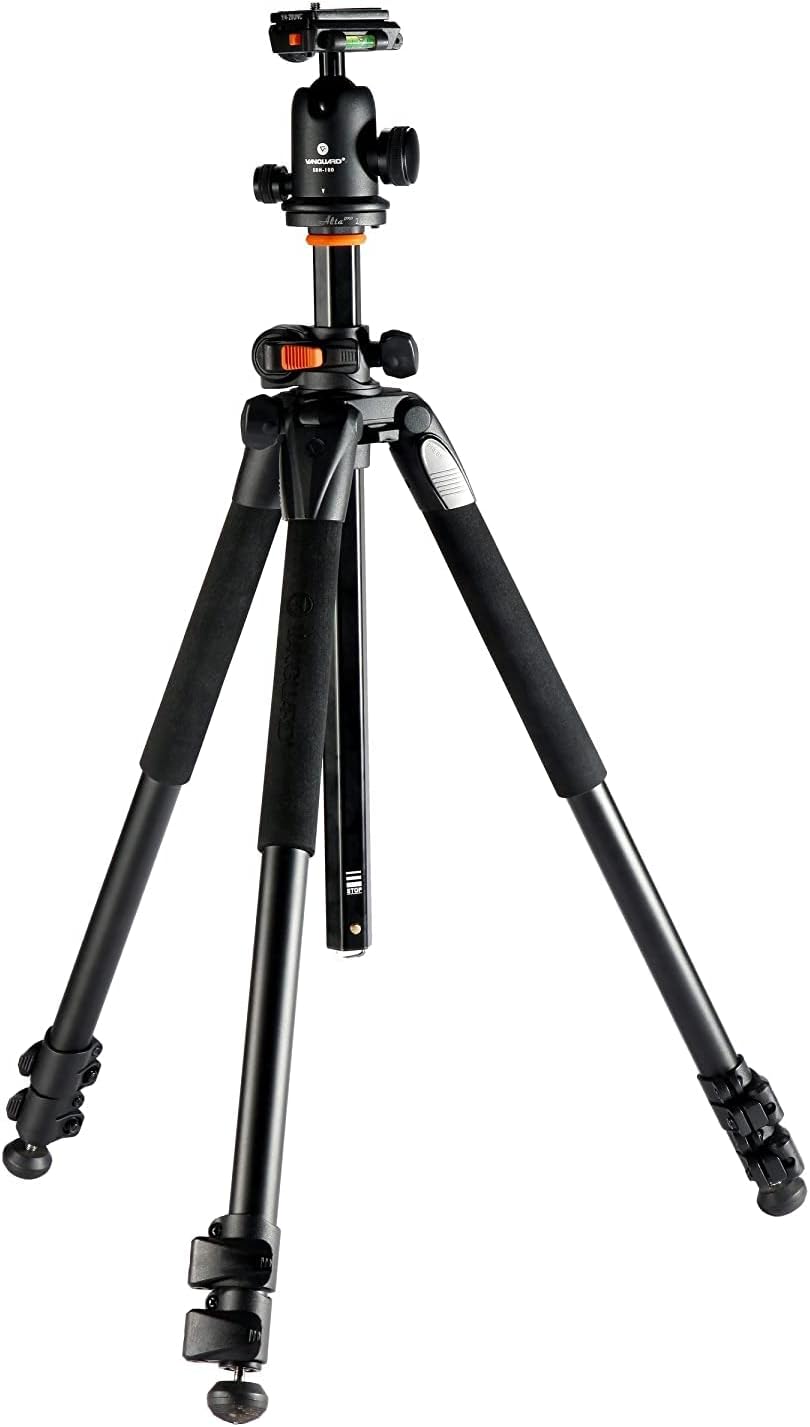 Vanguard Alta Pro 263AB 100 - Stativ mit Kugelkopf mit Mittelsäule Mit Kugelkopf SBH-100, Mit Kugelk