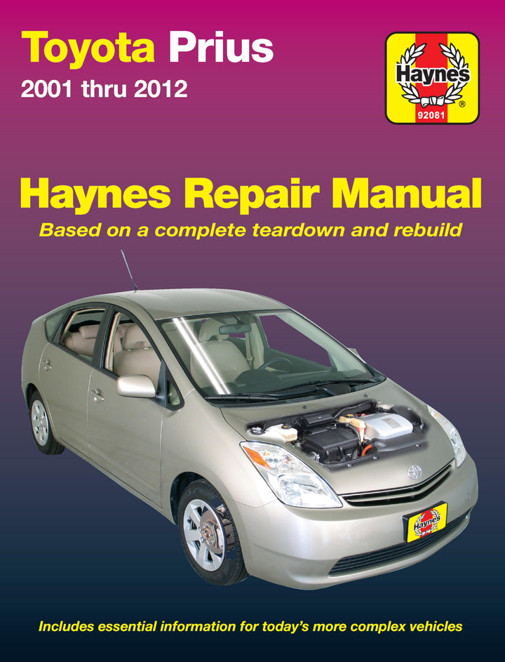 Toyota Prius 2001 thru 2012 (Haynes Manuals)