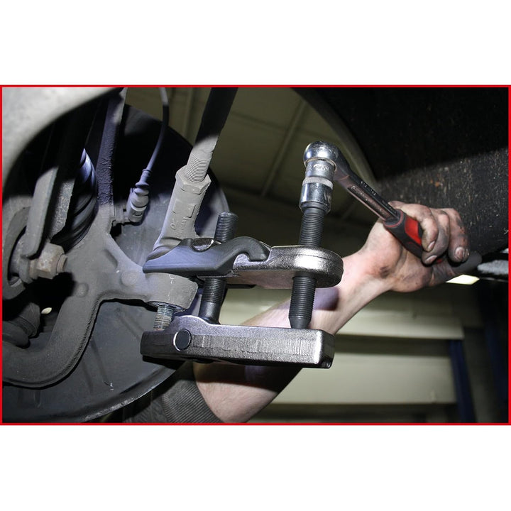KS Tools 4500970 Universal Kugelgelenk Ausdrücker Satz mit auswechselbaren Gabeln, Durchmesser 20/22