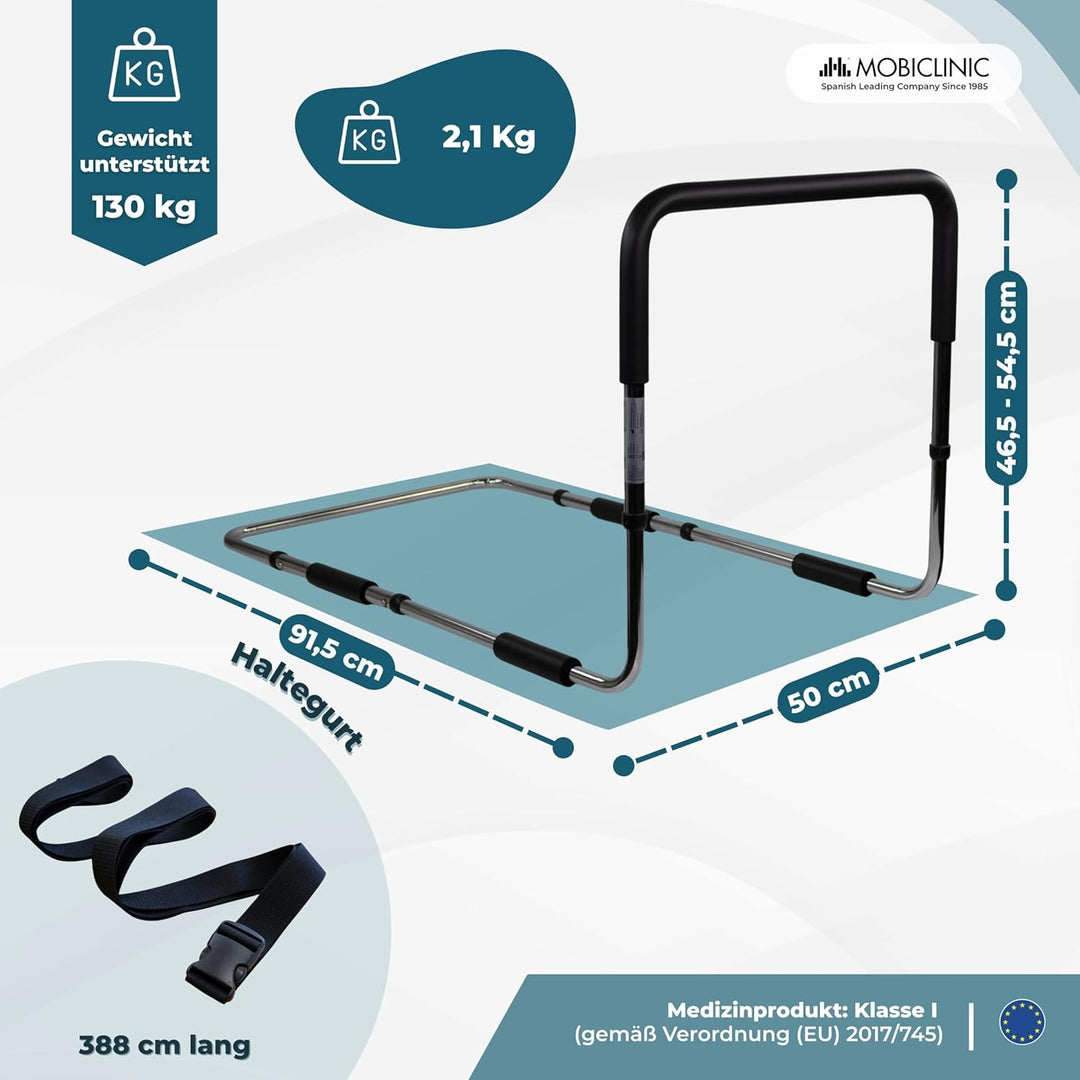 Mobiclinic, Diana, Bettgitter, Spanische Marke, Bett Aufstehhilfe Senioren, Ausdehnbar, Bequem, Hilf