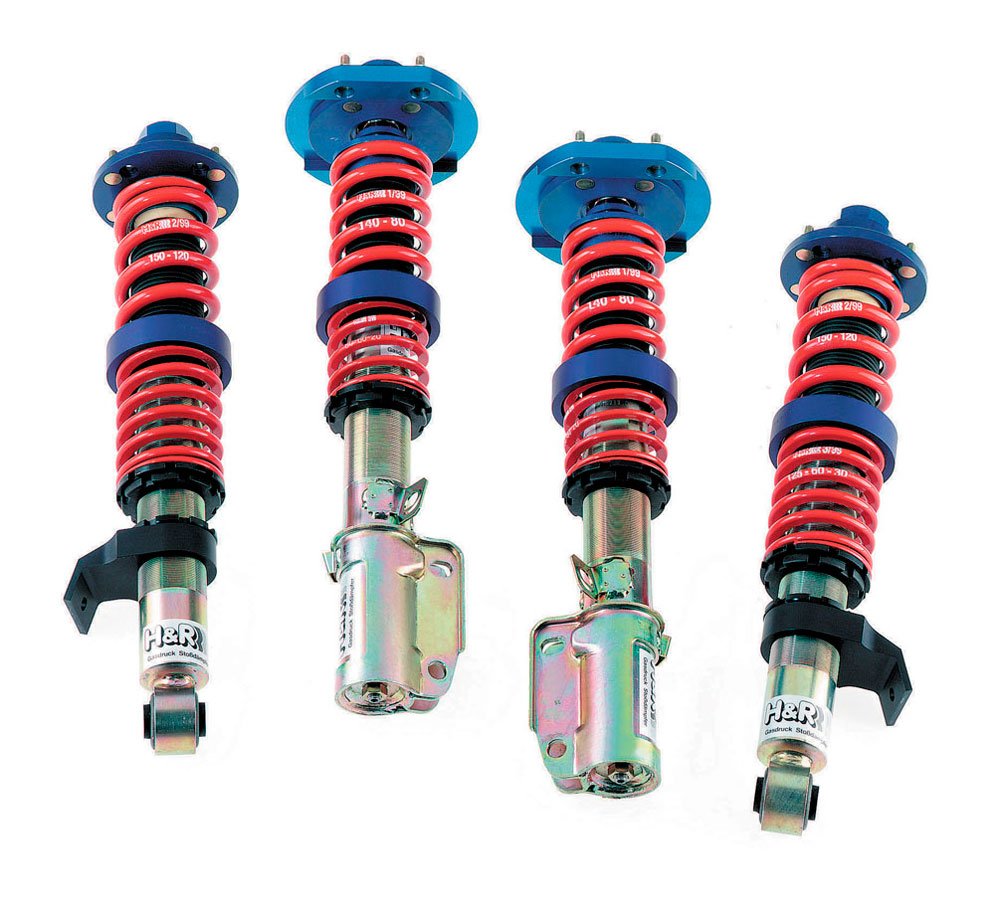 H&R Monotube Gewindefahrwerke kompatibel mit Volkswagen Golf VI/R 4WD 2009-/Golf VI Cabrio 2011- VA5