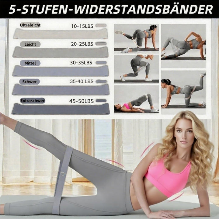 Generisch Essential Pilates Workout Kit für Frauen - Enthält Pilates Ring, 25cm Yoga Ball, Booty Ban