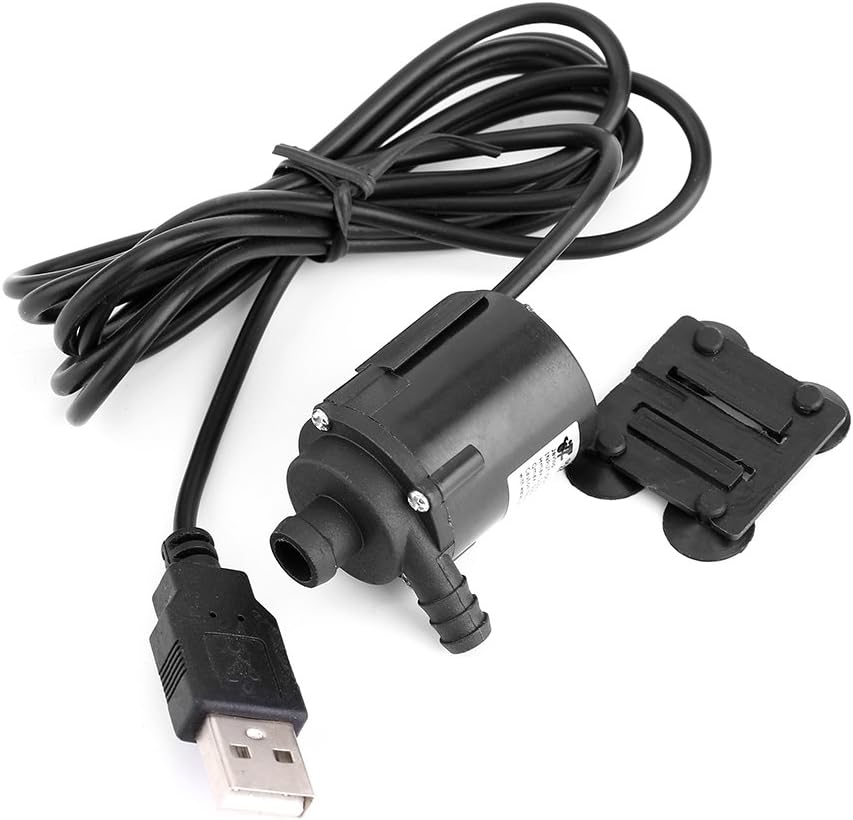 USB Mini Wasserpumpe, Micro Brushless Tauchpumpe Aquariumpumpe Förderpumpe Brunnenpumpe Ultra-leise