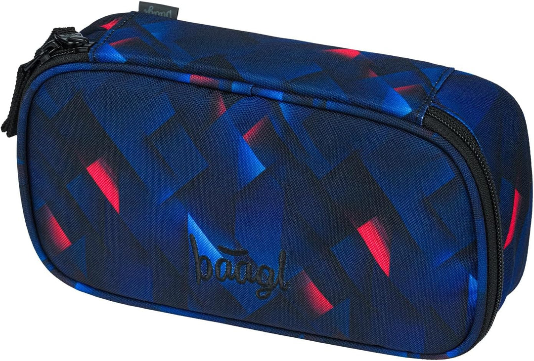 Baagl Schulrucksack Set Jungen 3 Teilig (Skateboard Rucksack, Mäppchen, Sporttasche), Schultasche ab
