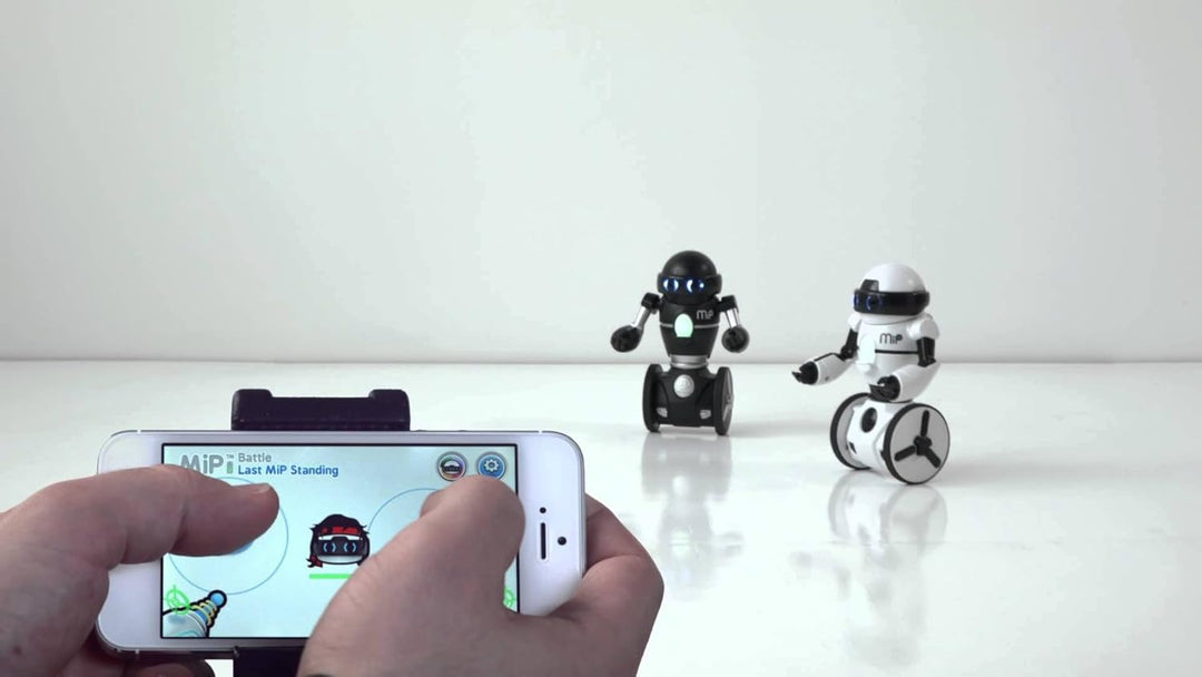 WowWee - 0821 - Mip, Spielzeug-Roboter, schwarz-weiss