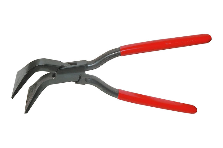 Stubai 282149 Spengler Falzzange 45° gebogen 20 mm breite Backen – eingelegt (Lap-Joint), C45 Carbon