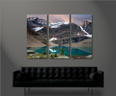 islandburner Bild Bilder auf Leinwand Fjorde Norwegen XXL Poster Leinwandbild Wandbild art up your l