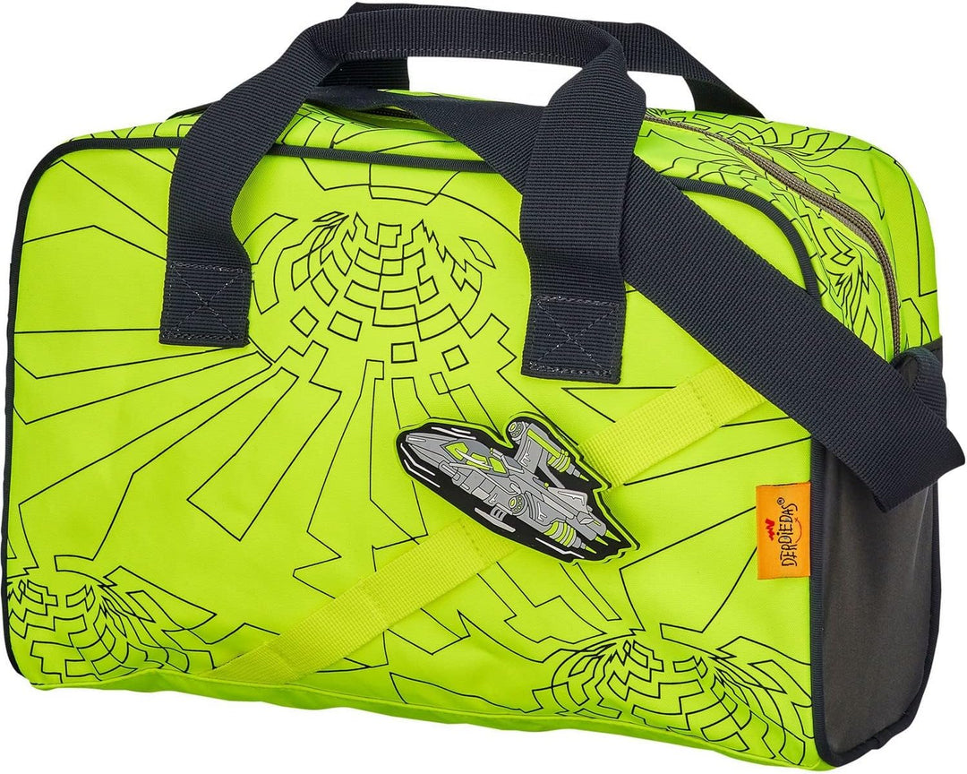 DerDieDas Ergoflex Schulrucksack Set 5-TLG. Exklusiv Superflash Neon Fighter