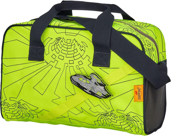 DerDieDas Ergoflex Schulrucksack Set 5-TLG. Exklusiv Superflash Neon Fighter