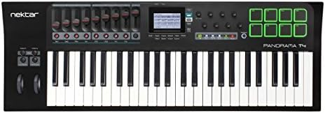 Panorama T4 USB MIDI Keyboard with Nektar DAW Integration and Nektarine PlugIn Control