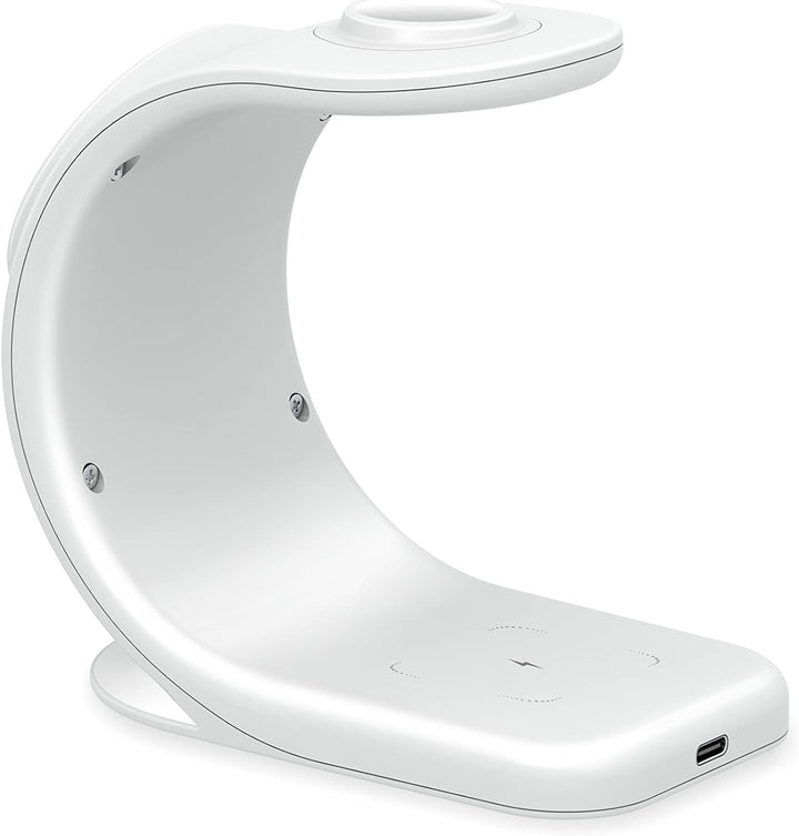 MMOBIEL Kabellose Ladestation Kompatibel mit iPhone, Apple Watch und AirPods - 3-in-1 Induktionslade
