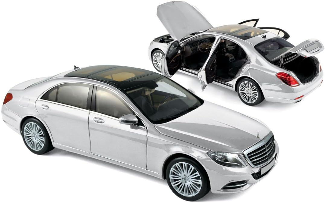 Norev nv183481 Massstab 1: 18 "2013 Mercedes Benz S Klasse Palladium Silber spritzgussmodell Auto