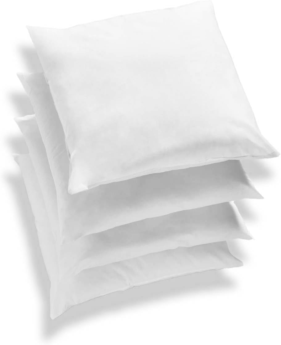 Bleu Câlin Home Collection Lot de 4 Oreillers Cliniguard Anti-Acariens Blancs 60x60 cm Oke Set mit 4