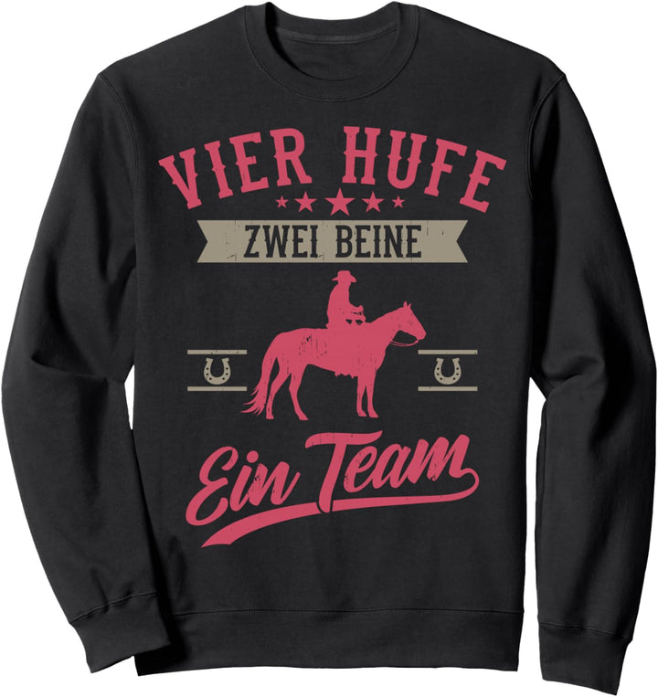 Lustiges Pferde Spruch Tshirt REITEN ZITAT Geschenk Reiter Sweatshirt