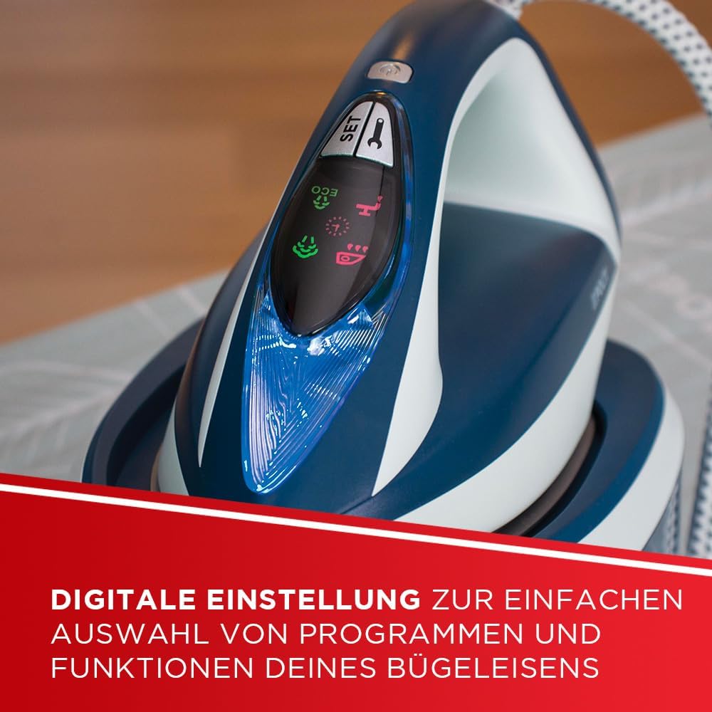 Polti Vaporella Express VE30.10, Hochleistungs-Dampfbügelstation mit bis zu 8 Bar Pumpe, ECO-Funktio