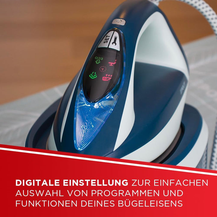 Polti Vaporella Express VE30.10, Hochleistungs-Dampfbügelstation mit bis zu 8 Bar Pumpe, ECO-Funktio