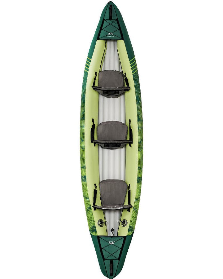 Aqua Marina , Kajak aufblasbar im Set für 2 – 3 Personen Ripple 2022 12‘2“ Paddelboot Kanu mit Padde