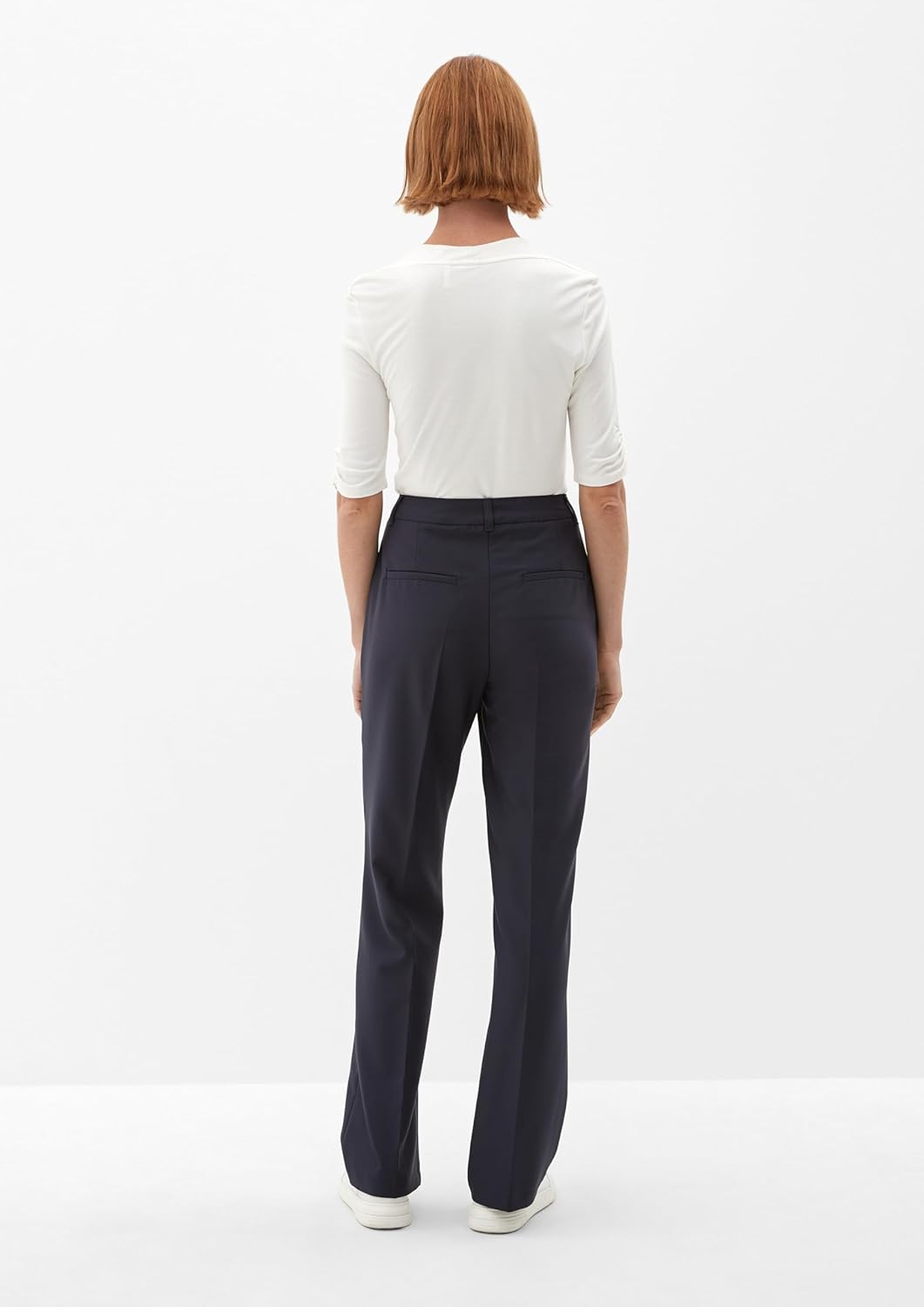 s.Oliver Regular: Hose aus Viskosecrêpe 38 5959_navy, 38 5959_navy