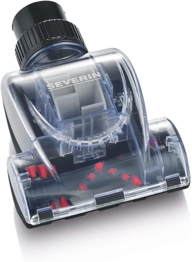 SEVERIN Mini-Turbobürste für Bodenstaubsauger, Mini-Turbobürstenaufsatz, Ideal zur Tiefenreinigung v