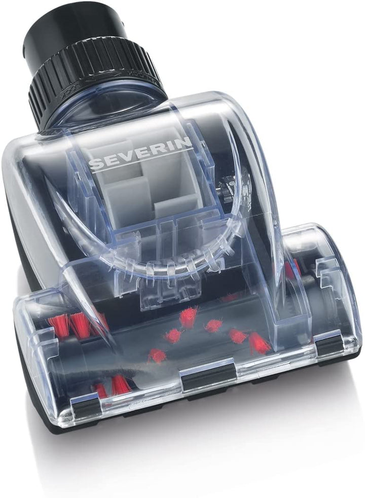 SEVERIN Mini-Turbobürste für Bodenstaubsauger, Mini-Turbobürstenaufsatz, Ideal zur Tiefenreinigung v